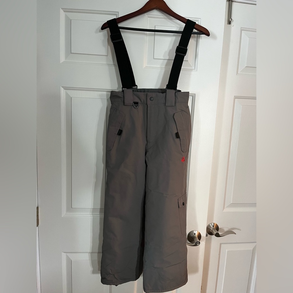 Turbine Youth Small Dark Grey Ski/Snowboard Pants